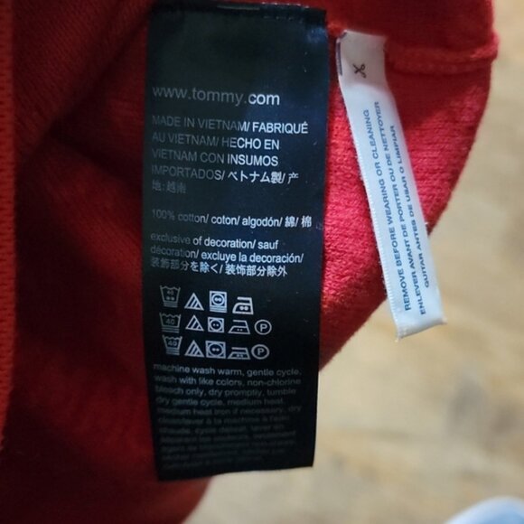 100% cotton Tommy Hilfiger Sweater - Picture 6 of 6
